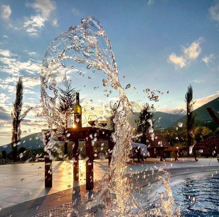 Sheki Park Hotel Bagian luar foto