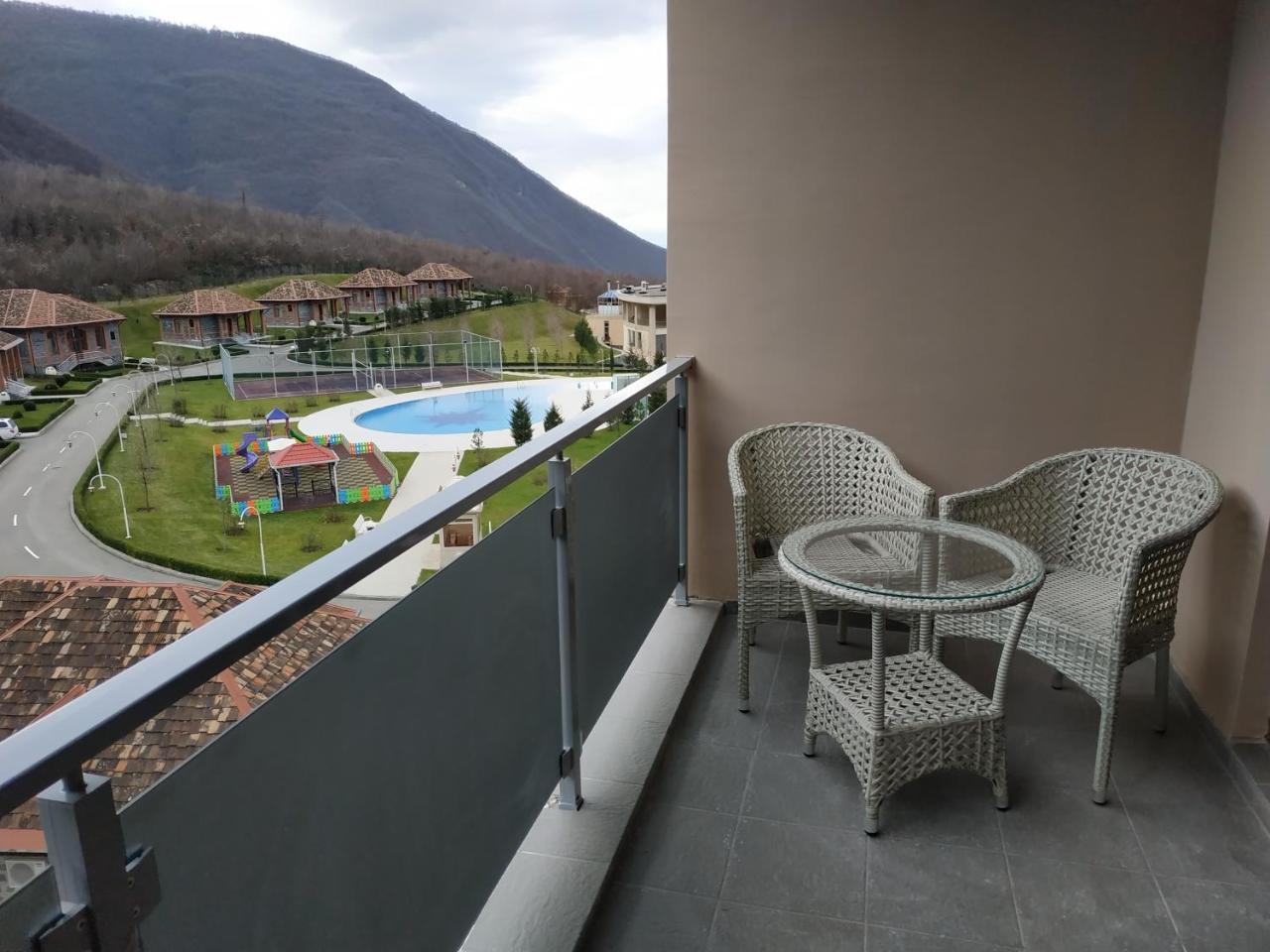 Sheki Park Hotel Bagian luar foto